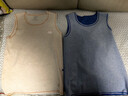 松山棉店兒童保暖背心秋冬新款男女童無(wú)袖打底寶寶護肚內衣 【升級款】淺藍 160 cm 曬單實(shí)拍圖