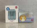 得力（deli）電動(dòng)卷筆刀 升級鎢鋼刀片削筆機電池供電轉筆刀削筆器削筆刀 學(xué)生文具考試生日開(kāi)學(xué)禮物 藍色 曬單實(shí)拍圖