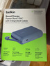 貝爾金（BELKIN）【3C及多國認證】充電寶自帶線(xiàn) 手機移動(dòng)電源適用蘋(píng)果iPhone便攜1萬(wàn)毫安PD快充20W可上飛機 藍色 曬單實(shí)拍圖
