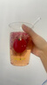 【高硼硅玻璃】偉大的番茄印花耐熱玻璃杯大容量ins風(fēng)水杯 偉大的番茄 460ml+玻璃吸管 曬單實(shí)拍圖