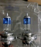 歐司朗（OSRAM）汽車大燈遠光燈近光燈鹵素燈亮白藍HB3(9005) 【4000K】12V 60W 曬單實拍圖
