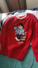 Teenie Weenie Kids小熊童裝25年款新款男童可愛(ài)卡通圓領(lǐng)套頭毛衣 紅色 130 cm 曬單實(shí)拍圖