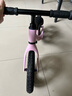 酷騎兒童平衡車(chē)1-6歲寶寶滑步車(chē)12寸輕便車(chē)身免安裝初學(xué)者S2櫻霞粉 曬單實(shí)拍圖