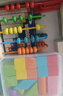 QZMTOY小學(xué)生數學(xué)教具套裝二一年級上冊學(xué)具盒幾何圖形七巧板小棒計數器 曬單實(shí)拍圖