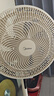 美的（Midea） 電風(fēng)扇落地扇家用大風(fēng)量空氣循環(huán)搖頭電扇宿舍輕音低噪智能扇 【仿生7葉專利 遙控定時(shí)】重磅上市SAH35MKL 曬單實(shí)拍圖