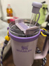 STANLEY巨無霸吸管杯水杯杯子大容量不銹鋼保溫杯887ML-香蘭紫七夕禮物 曬單實拍圖