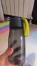 茶花運動(dòng)水杯便攜隨手杯帶蓋學(xué)生戶(hù)外健身 520ml 帶茶隔送杯刷2件套 曬單實(shí)拍圖