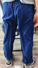 特步（XTEP）童裝戶(hù)外輕薄運動(dòng)長(cháng)褲UPF50+防蚊彈彈褲防曬 深奧藍  140  曬單實(shí)拍圖