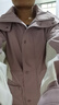 森馬（Semir）陳都靈|防護外套女中長款寬松撞色秋裝戶外通勤夾克101524109001 曬單實拍圖