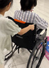 魚躍(yuwell)輪椅H050鋼管升級加固可折疊老人輪椅車?yán)夏贻p便折疊輪椅 曬單實(shí)拍圖