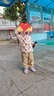 優(yōu)衣庫嬰幼兒寶寶燈芯絨長(cháng)褲/寬松休閑褲褲子25秋冬新款478838 31 米色 90 曬單實(shí)拍圖