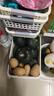 名創(chuàng  )優(yōu)品同款 雜物收納筐塑料桌面收納盒廚房櫥柜零食玩具整理筐 奶油色/白色矮款中號 曬單實(shí)拍圖