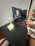皆客電腦桌臺式電競桌子雙人游戲桌椅家用辦公桌書桌工作臺學(xué)習(xí)寫字桌 破價福利【碳纖黑140*60】 曬單實拍圖