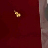 周大生黃金吊墜足金999葫蘆掛墜配頸繩古韻福祿吉祥福運送女友生日禮物 黃金葫蘆吊墜-【配頸繩,絨布袋包裝】 中版-5.03g 曬單實(shí)拍圖