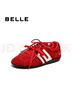 百麗（Belle）張凌赫同款方程式跑道賽車(chē)鞋女25秋新商場(chǎng)同款休閑鞋E2L1DCM5預售 紅色【張凌赫同款】 36 曬單實(shí)拍圖
