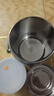 美廚（MAXCOOK） 304不銹鋼保溫提鍋 雙層手提便攜式保溫提鍋 大容量學(xué)生上班族 真空保溫1.8L 曬單實(shí)拍圖