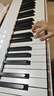 卡西歐（CASIO）電鋼琴PXS1100白色智能觸摸屏88鍵重錘專(zhuān)業(yè)考級單機+便攜X架款 曬單實(shí)拍圖