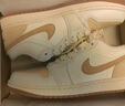 耐克（NIKE）Jordan官方喬丹下站東單AJ1板鞋男子運動鞋夏季新款 IB8855 121燕麥色/麻黃/椰奶色/燕麥色 40.5 曬單實拍圖