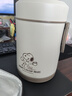 史努比（SNOOPY）保溫飯盒提鍋2L大容量上班族學(xué)生多層便攜不銹鋼保溫桶(帶保溫袋) 曬單實(shí)拍圖