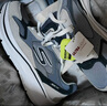 斯凱奇（Skechers）男鞋秋季緩震跑步鞋厚底耐磨健步鞋舒適休閑戶(hù)外運動(dòng)鞋220872 曬單實(shí)拍圖
