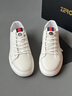 零度Zero春季新款男鞋2025年小白鞋男平底百搭休閑鞋輕便舒適回彈潮鞋 白色 41 曬單實(shí)拍圖