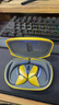 魔聲（MONSTER）Mission AC100雙模游戲掛耳耳機7.1環(huán)繞音電競專(zhuān)用fps游戲【政府補貼】教師禮明日達 檸檬黃 曬單實(shí)拍圖
