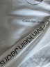 CALVIN KLEIN JEANS新款CK純棉休閑男士長(cháng)袖T恤男女同款寬松打底衫字母印花圓領(lǐng)上衣 印花純棉【白色】 M 90-115 曬單實(shí)拍圖