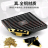 老銅匠顧家集團(tuán)全銅防臭地漏淋浴房超薄衛(wèi)生間浴室防反味地漏 曬單實拍圖