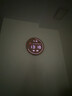 WOODSHOWwifi自動(dòng)對時(shí)數字掛鐘LED顯示萬(wàn)年歷時(shí)鐘靜音鐘表客廳精準掛鐘 新款229wifi原木 自動(dòng)對時(shí)可掛+擺 12英寸 曬單實(shí)拍圖