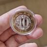 光泉藏品 2015年羊年生肖幣紀(jì)念幣二羊  二輪羊 紀(jì)念幣 單枚（帶小圓盒） 曬單實(shí)拍圖
