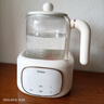 海爾（Haier）家用電熱水壺1.2L 智能恒溫嬰兒調奶器 保溫除氯泡奶粉泡茶壺燒水壺H301漢玉白 曬單實(shí)拍圖