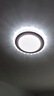 顧家led吸頂燈護眼普瑞光源仿水晶客廳臥室燈具40cm圓-三色【包安裝】 曬單實(shí)拍圖