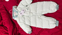 巴拉巴拉童裝嬰兒羽絨服連體衣2025寶寶冬裝加厚哈衣爬服萌趣208425120214 曬單實(shí)拍圖