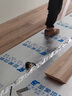 夜語(yǔ)時(shí)圣象大自然木地板膜防潮膜靜音墊保護膜環(huán)保導熱地暖地熱鋁膜 圣象2mm 地熱 透明款20平方 曬單實(shí)拍圖