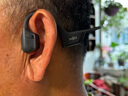 韶音（SHOKZ）OpenRun Pro 2 S820開放式藍(lán)牙耳機(jī)骨傳導(dǎo)耳機(jī)運(yùn)動(dòng)跑步騎行無線七夕禮物 砂石黑 曬單實(shí)拍圖