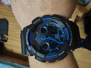 卡西歐（CASIO）G-SHOCK 海洋之心 時(shí)尚炫酷防水防震運動(dòng)男表 GA-100-1A2DR 曬單實(shí)拍圖