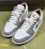 耐克（NIKE）官方Air Jordan 1 Low AJ1米灰 舒適百搭 男子低幫 553558-169 43 曬單實(shí)拍圖