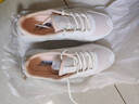 斯凱奇（Skechers）女鞋秋季軟底運動(dòng)跑步鞋舒適外穿網(wǎng)面休閑鞋健步鞋117224 曬單實(shí)拍圖