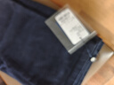 納維凱爾 意大利小帆船休閑褲男四季款棉彈面料純色通勤長(cháng)褲1132079051 藏青 36  曬單實(shí)拍圖