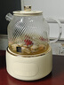 World Kitchen康寧養生壺全玻璃恒溫壺煮茶壺煮茶器1L辦公室必備家用花茶壺燉煮燒水壺電熱水壺煮水壺（標準款） 曬單實(shí)拍圖