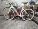 阿普蘭R70車(chē)身貼upland車(chē)輪貼r70輪轂貼碳輪貼拉花裝飾貼定 阿普蘭R70少女粉(車(chē)架+碳刀) 曬單實(shí)拍圖