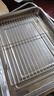 黛芊雅不銹鋼有腳涼網(wǎng)平燒烤網(wǎng)架子烤箱網(wǎng)架面包烘焙托盤(pán)濾水架隔瀝油網(wǎng) 35*24網(wǎng)架（可配套40*30） 曬單實(shí)拍圖