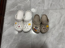 CROCS卡駱馳洞洞鞋貝雅男鞋女鞋輕便耐磨一腳蹬拖鞋休閑鞋|10126 卵石色-2V3 37 /38(230mm) 曬單實拍圖