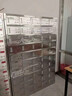 華豫賀優(yōu)304不銹鋼更衣柜員工柜浴室多門(mén)帶鎖儲物柜鐵皮更衣柜存包柜鞋柜 不銹鋼二門(mén)更衣柜(201) 常規款 曬單實(shí)拍圖