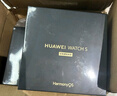 HUAWEI WATCH 5 42mm基礎(chǔ)款不銹鋼表殼金星白素皮復(fù)合表帶watch5首創(chuàng)X-TAP智感窗鴻蒙腕上小藝eSIM通信 曬單實(shí)拍圖