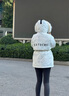 波司登極寒鵝絨大毛領(lǐng)25年冬季羽絨服女修身短款極寒加厚連帽外套 曬單實(shí)拍圖