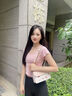 Ehangy輕奢包包女款2025年斜挎女包單肩腋下鏈條小方包七夕情人節(jié)送女友 糖果粉 曬單實拍圖