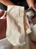 貓人（MiiOW）大碼內(nèi)褲女純棉襠透氣抑菌加肥加大200斤三角短褲 粉/藍(lán)/綠/膚XL 曬單實拍圖