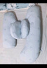 BabyWatch孕婦枕頭護腰側睡枕托腹睡覺(jué)側臥枕孕期u型抱枕睡覺(jué)專(zhuān)用 曬單實(shí)拍圖