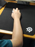 賽睿（SteelSeries）QcK Large(QcK+)游戲鼠標墊大號 donk同款鼠標墊游戲電競 fps順滑鼠標墊 CSGO/打瓦L號450*400*2mm 曬單實(shí)拍圖
